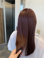 シエルバイアフロート(ciel by afloat)&nbsp;〈藤間〉ブリーチなしダブルカラー/ピンクベージュ