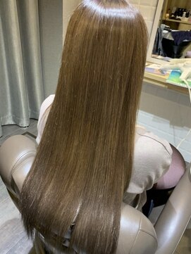 カミケンガレリア(kamiken. galleria) 透明感◎グレージュカラー【カミケンガレリア/郡山】