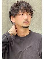 フランクスバーバーザスタンド(Frank’s barber the stand)&nbsp;無造作クラウドマッシュ　刈り上げツーブロック　ツイスパ