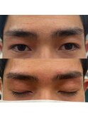メンズパーマ_アイブロウワックス脱毛