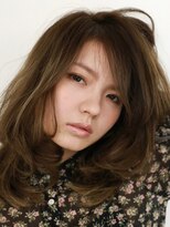 エンディアリング 東銀座(Endearing)&nbsp;大人可愛いワンカールでまとまるミディアムボブヘア20代30代40代