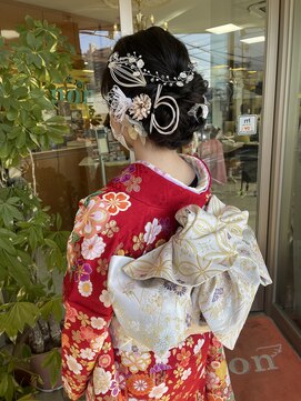 髪技空間アノン(anon) 成人式2023