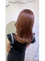 ティグルフォーヘア(TIGRE for hair)&nbsp;大人可愛いコーラルブラウン