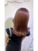 大人可愛いコーラルブラウン