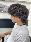 NEXT静岡NEO【櫻田】マッシュウルフホワイトハイライトメッシュ