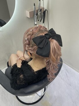 クランルシェ(clan luce) あみかちゅポニーテール/心斎橋ヘアセット