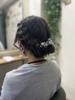 ヘアサロン レリー(hair salon relie)&nbsp;編み込みアップスタイル★