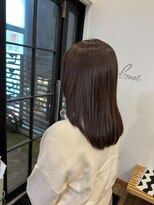 ディッシュ 五反田(dish)&nbsp;脱白髪染め・アルティスト/赤みを抑えたブラウン☆五反田美容室