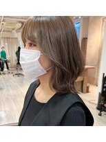 ジアン バイ ミルボン 西宮ガーデンズプラス(GIEN by milbon)&nbsp;くびれミディ×透明感カラー