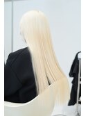 ホワイトブロンド ブロンドヘアハイトーン10代20代