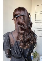 ホワイトルーム(White Room) hair arrange × half twin