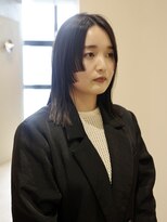 ネロ ヘアサロン ネイビー 渋谷(NERO HAIRSALON NAVY) 【赤津美奈】ミディアム×モード　ステップカット