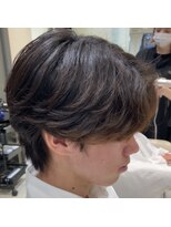 ロルカ 池袋店(Rolka)&nbsp;【カルマパーマ】メンズヘア/メンズパーマ/センターパート/池袋