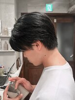 ラレイ ハラジュク(Lalei harajuku)&nbsp;【白石】センターパート/刈り上げないカット/メンズカット