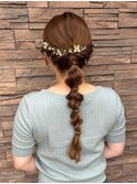 結婚式ヘアアレンジ