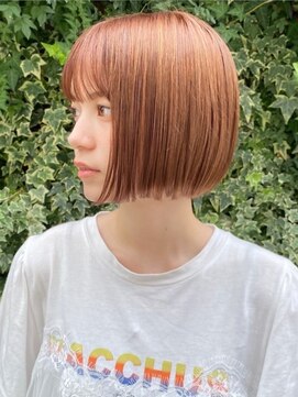 キイ ギンザ(k.e.y GINZA) 切りっぱなしボブ