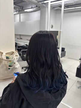 アライブ ハラジュク(ALIVE harajuku) 【ALIVE 夕貴】ブルーグラデーションカラー