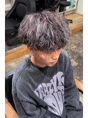 ツイストスパイラル シルバーメッシュ