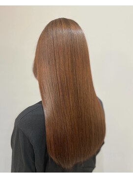 ラーヴァ(raaba.) 髪質改善SILK(クリスタル)トリートメント/コーラルオレンジ