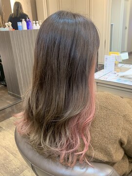 アルターリール(aL ter Rire) メルティカラー/フェミニンロング/似合わせカット/福原遼華