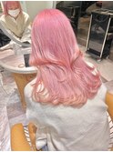 成人式はダブルカラー、インナーカラー♪