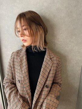 ミエル ヘア 新宿(miel hair) インナーカラー