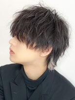 エルマーク 神戸三宮(L-MARK)&nbsp;マッシュウルフメンズパーマスパイラルパーマツイスパ波巻き