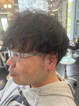 ヘアーメイク ロージー 北18条店(HAIR MAKE ROSY) 波巻きスパイラルセンターパートサイドパート韓国風マッシュ