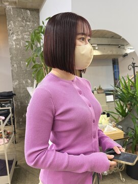 クオーレ(CUORE) 前下がりボブ