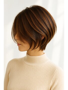 ビープ(beep) 骨格補正カット「ショート/ショートボブ/ボブ/大人ショート」