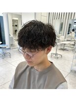 エース 豊橋店(Ace) 波巻きスパイラルパーマメンズマッシュツイストスパイラルパーマ