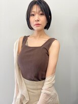 ラウンジ モリオ イケブクロ(Lounge MORIO Ikebukuro) 【morio】ショートボブ　刈り上げ女子　暗髪♪