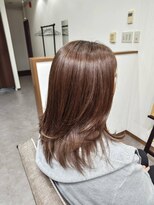 メロウ(Mellow) 伸ばしている人にオススメ　顔まわりレイヤーカット