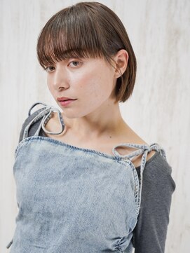 ニューヨークニューヨーク パピオス明石店(NYNY Mothers) ワイドバングレイヤーボブ