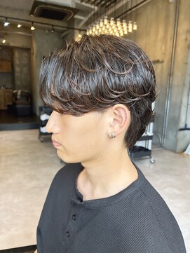 ラグシス ザ バックルーム(LUXIS THE BACK ROOM) フェザーパーマ【立川/メンズ】