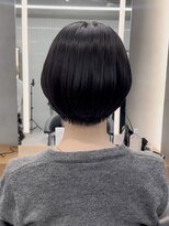 20代30代前髪ありショートマッシュショート丸みショートレイヤー