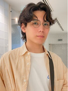 ラパンセヴェールメンズ 栄(LA PENSEE VERT MEN'S) センターパーマ