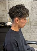 シャドウパーマツイストスパイラルパーマ波巻きスパイラルパーマ