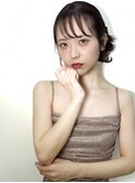 宣材サロモ編。前髪スルー感ある感じのまとめ髪VOL1.0