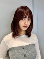 ヒュー 広島(HEW)&nbsp;ふんわりレイヤー暖色カラー