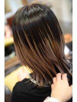 ポタム 東中野(potamu)&nbsp;ダメージ少なめ毛先カラー