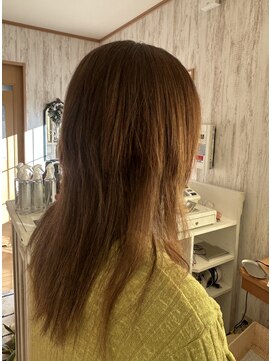 さくらの ウルフカット