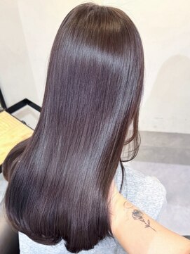 ベレーザ 渋谷(BELEZA) 16942黒髪ココアグレージュチョコレートブラウンハッシュカット