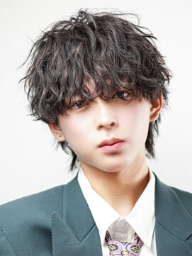 シャドウスパイラルウルフ【メンズ/スパイラルパーマ】