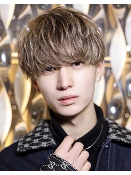 アストラ(ASTRA) MEN’S HAIR/波巻きツイストスパイラル/リバースセンターパート