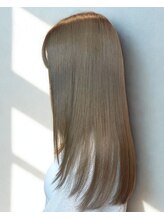 【世界一痛ませない】小顔カット＋FIBREPLEXブリーチ＋ケアカラー￥15000