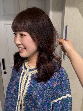 ゼスト クレス(ZEST Cres) 【立川cres小山】ブリーチなしピンクブラウン