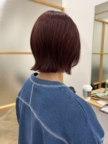 レイ 津田沼(Lei) イメチェンヘアスタイル/ピンクベージュ/前髪カタログ/津田沼