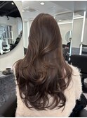 ブリーチなしで作るアッシュブラウン♪10代20代30代