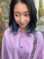 モンルル プル(mon loulou + plus)&nbsp;インナーカラー、デザインカラー